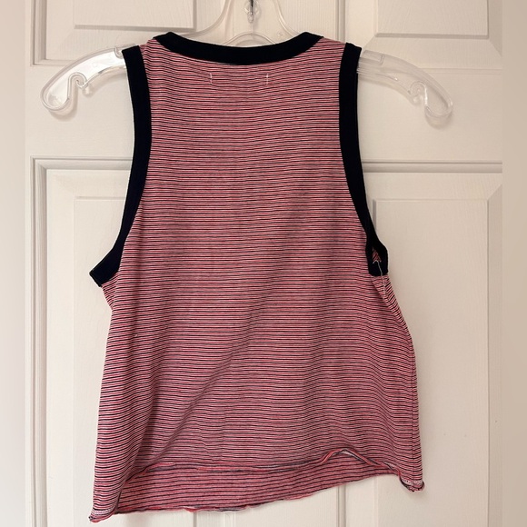 Abercrombie & Fitch Retro Varsity Striped Tank Top XS - Picture 8 of 12